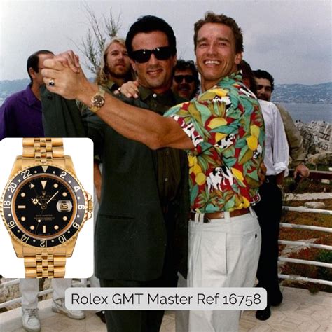 arnold schwarzenegger rolex gmt master 1988|arnold schwarzenegger watch collection.